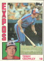 1984 Topps      732     Terry Crowley